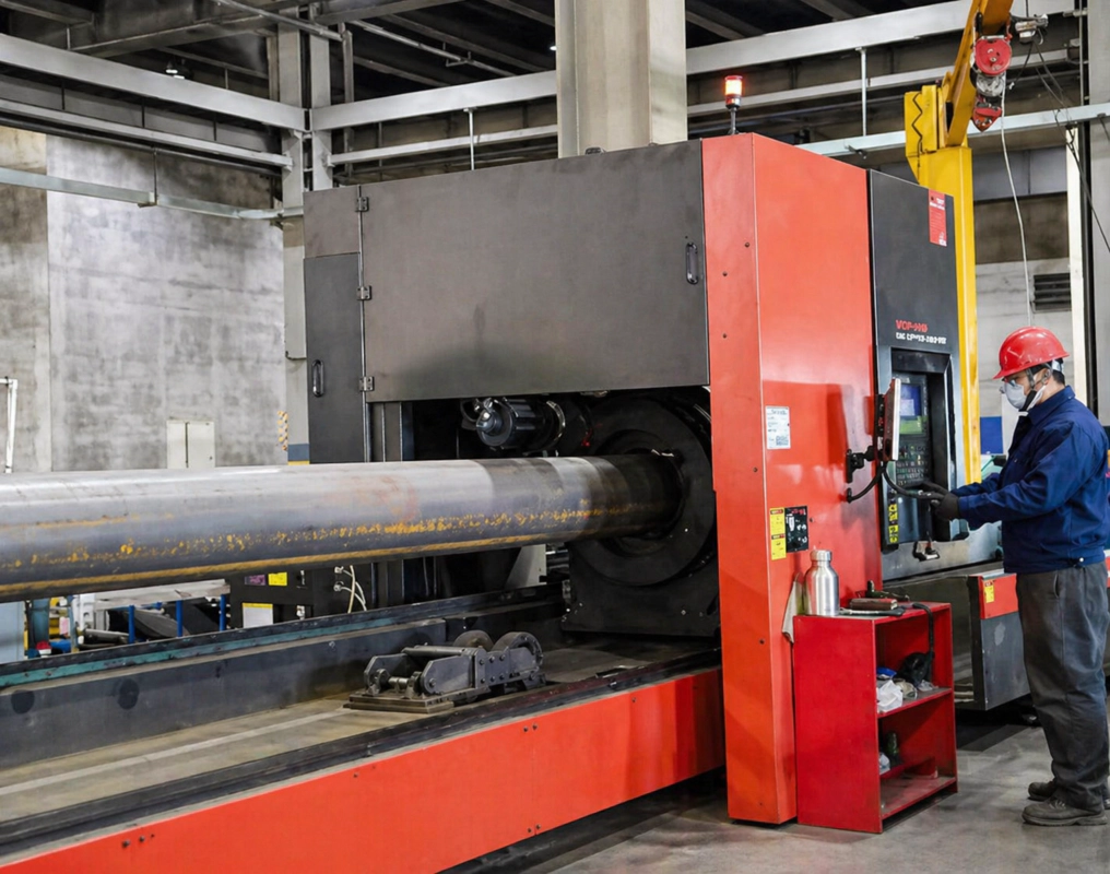 Poste de soudage robuste pour les châssis principaux de la machine