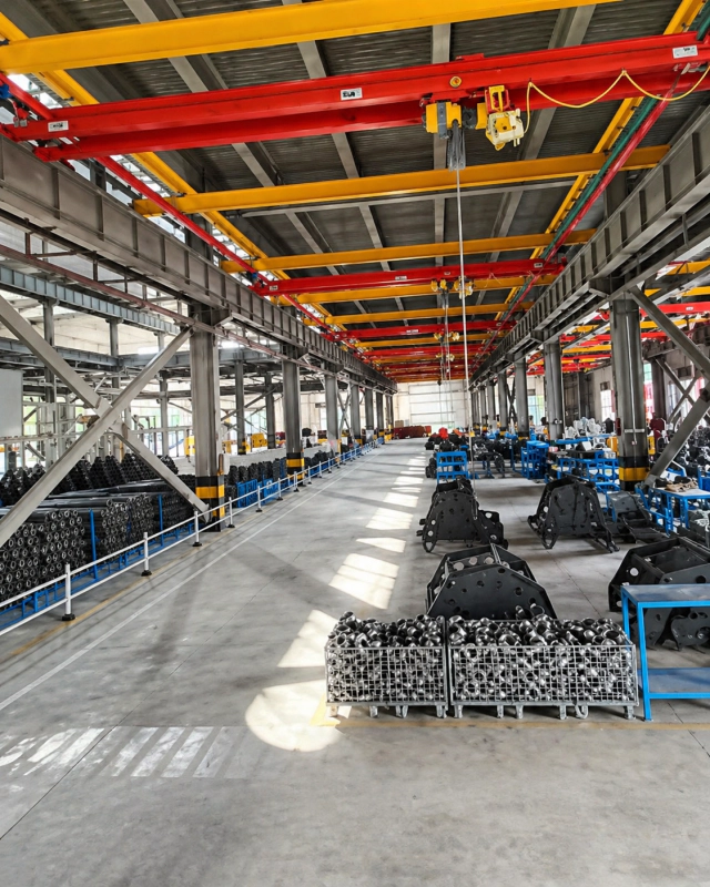 Usinage CNC de précision de composants robustes au sein de l'usine Ever Power