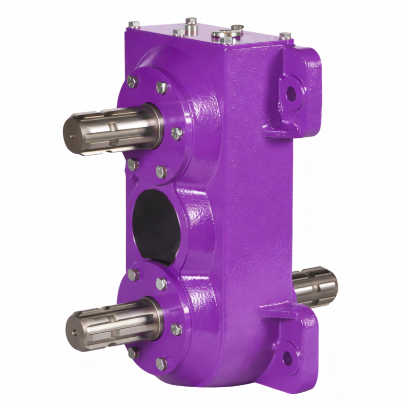 Heavy duty forged baler gearboxes built to withstand massive torque spikes