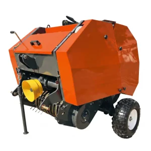 9EP-870 Mini Trailed Round Baler 800mm Rope Wrap for Compact Tractors